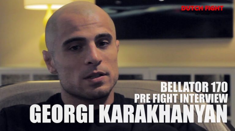 Georgi Karakhanyan: “I am here for 1 reason and that is too get that belt”