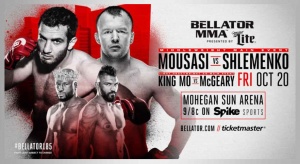 Bellator 185- Mousasi vs Shlemenko Event Poster