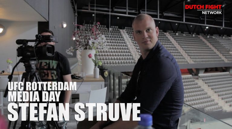 Stefan Struve nam ons mee tijdens de UFC Rotterdam media dag