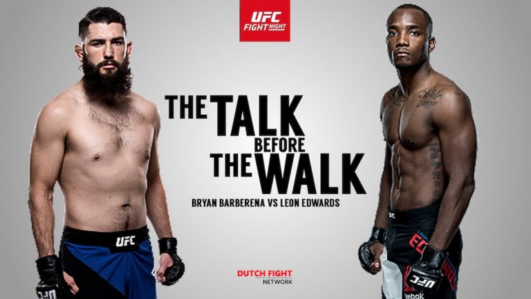 Talk Before The Walk: Bryan “Bam Bam”Barberena vs. Leon “Rocky” Edwards