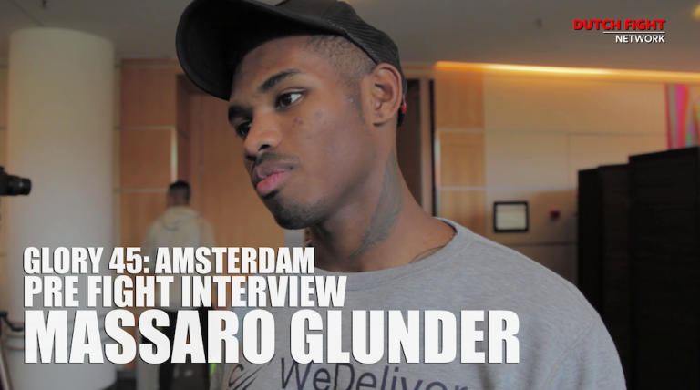 Massaro Glunder: “I’m gonna knock him out in the second or third round”