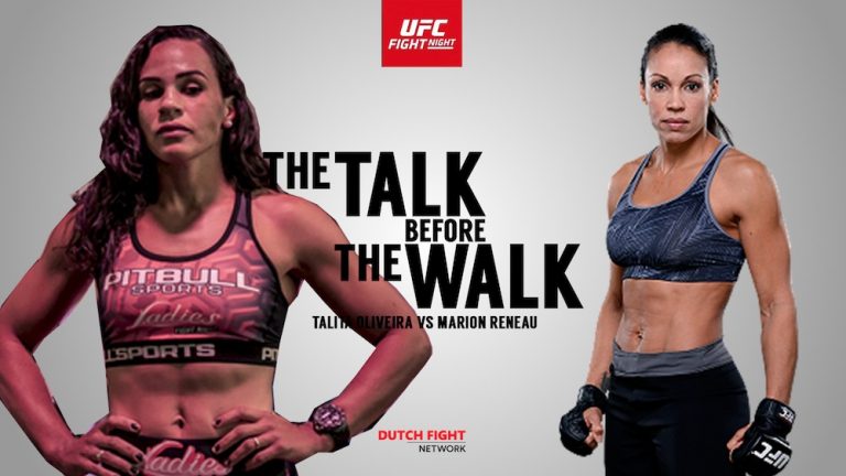 Talk Before The Walk: Marion Reneau vs. Talita de Oliveira