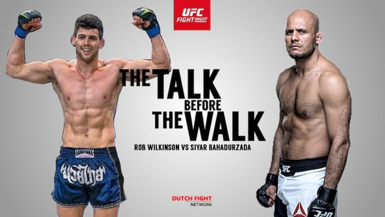 Talk Before The Walk: Siyar “The Great”Bahadurzada vs. Rob “Razor” Wilkinson