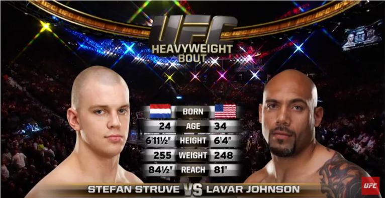 Fight Night Rotterdam Free Fight: Stefan Struve vs Lavar Johnson
