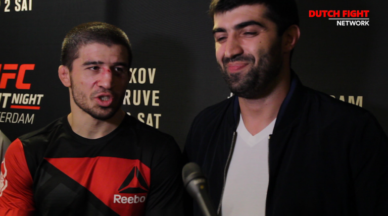 Rustam Khabilov pakt decision tegen Desmond Green