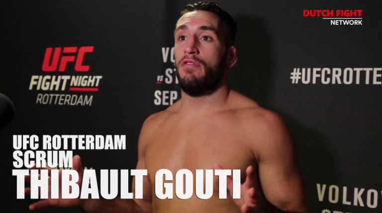 Thibault Gouti verdient zijn eerste UFC overwinning