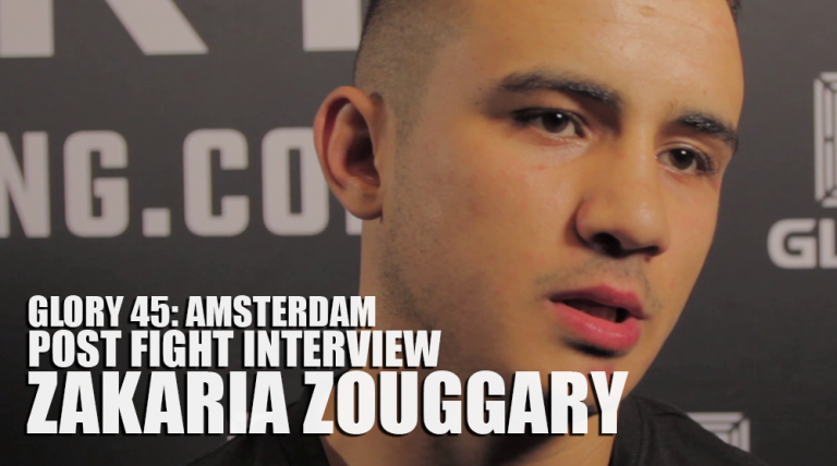 Post Fight: Zakaria Zouggary “We are just doing our thing”