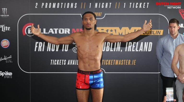 Post-fight interview A.J. McKee