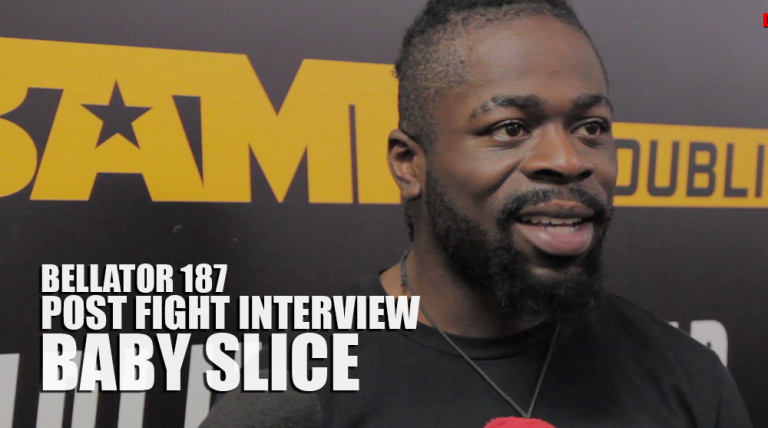 Post-fight interview Kevin “Baby Slice” Ferguson Jr.