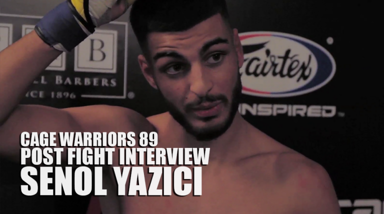 Post Fight Interview: Senol Yazici