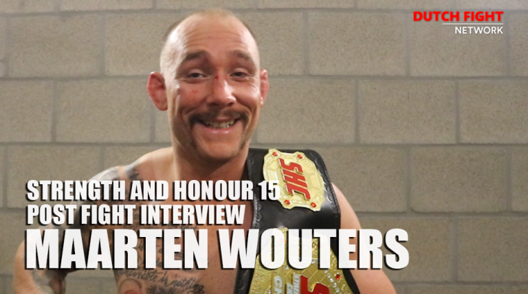 SHC 15: Post Fight Interview – Maarten Wouters