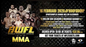 WFL MMA 4 Event Poster