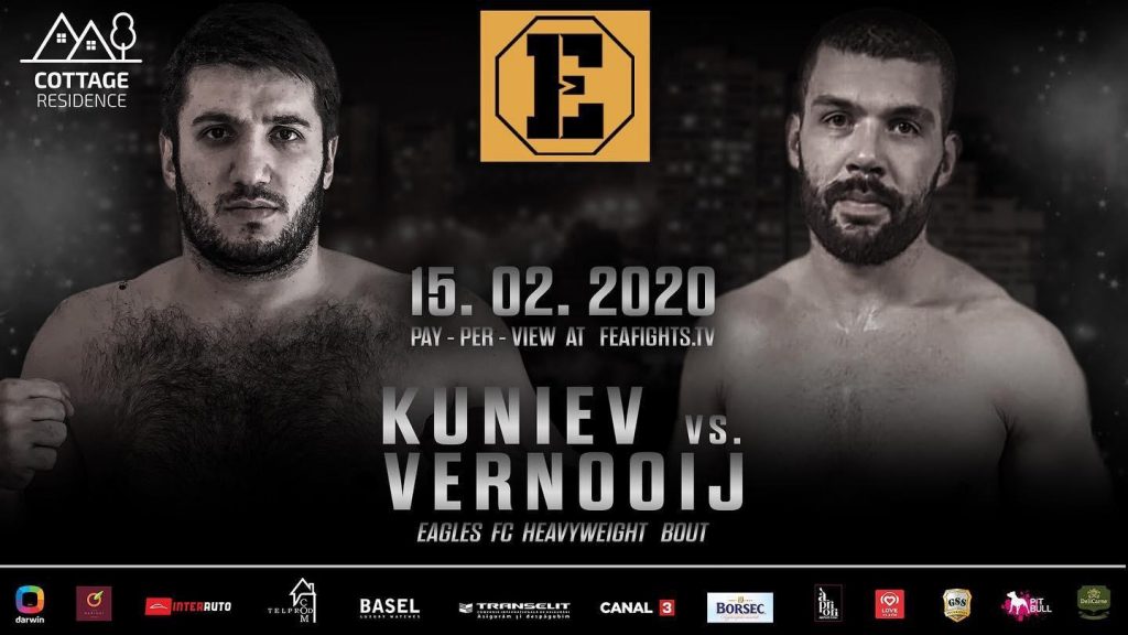 Ruud Vernooij tekent 3-fight contract bij Eagles FC
