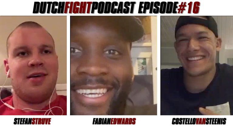 Dutch Fight Podcast #16: Stefan Struve, Fabian Edwards & Costello van Steenis