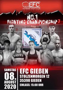 Jarno Errens vecht bij EFC Fighting Championship 7