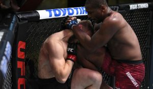 Prachnio verliest gisteren zijn 3de partij in de UFC