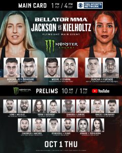 Bellator 247 Full Fight Card
