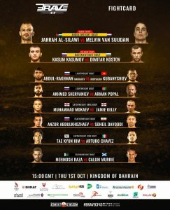 Brave 43 Full Fight Card
