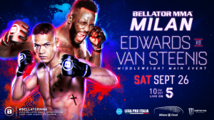 Costello van Steenis vs Fabian Edwards - POster Breed