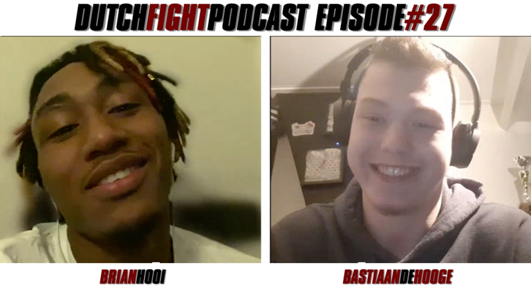 Dutch Fight Podcast #27 – Brian Hooi & Bastiaan de Hooge