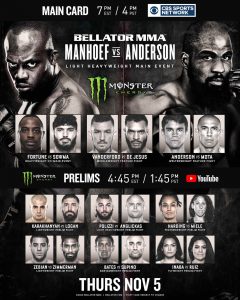 Bellator 251 - Full Fight Card
