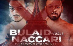 Ilias Bulaid zal ook niet meer in actie komen vanavond tijdens Bellator Parijs