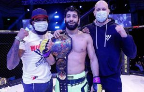 Agy Sardari is de Cage Warriors Lightweight kampioen