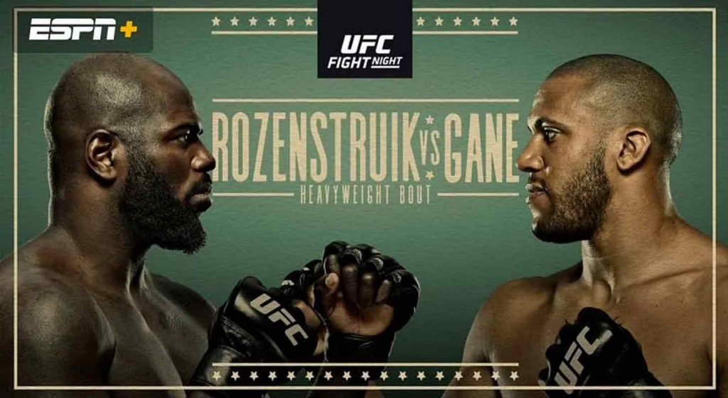 UFC Fight Night: Rozenstruik vs Gane