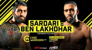 Cage Warriors - Sardari vs Ben Lakhdhar