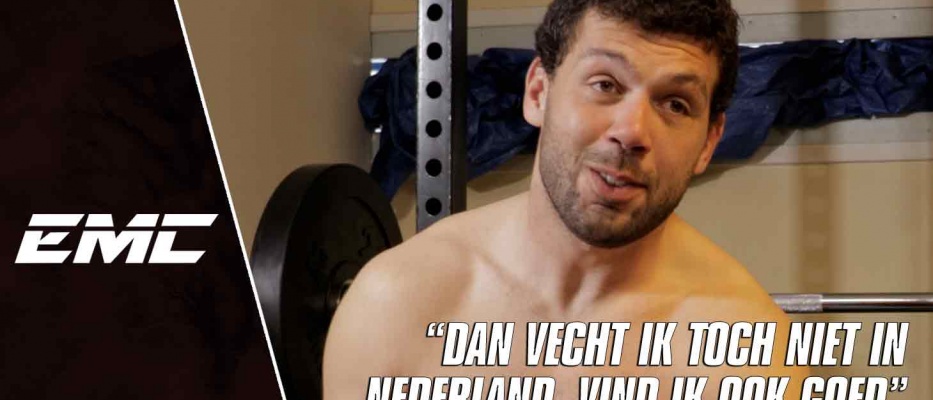 Ruud Vernooij: “Dan vecht ik toch niet in Nederland, vind ik ook goed”
