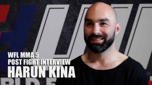 WFL MMA 5 - Post Fight Interview - Harun Kina