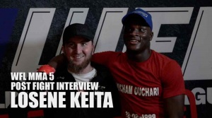 WFL MMA 5 - Post Fight Interview - Losene Keita