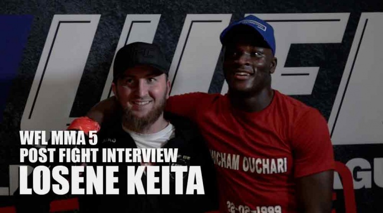 Post Fight Interview: Losene Keita