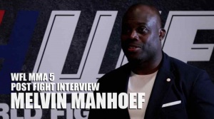 WFL MMA 5 - Post Fight Interview - Melvin Manhoef