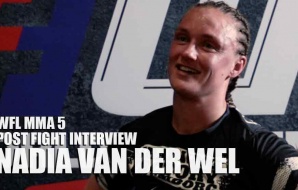 WFL MMA 5 - Post Fight Interview - Nadia van der Wel