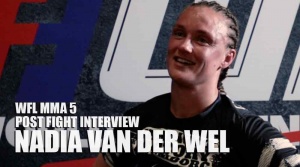 WFL MMA 5 - Post Fight Interview - Nadia van der Wel