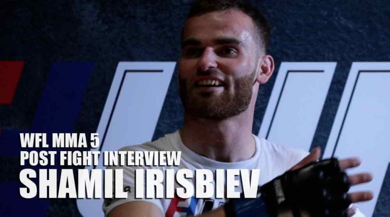 Post Fight Interview: Shamil Irisbiev
