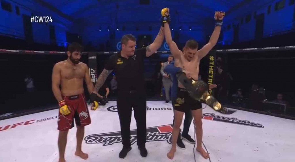Agy Sardari verliest zijn titel bij Cage Warriors 124