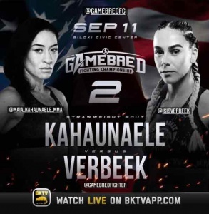 Isis Verbeek vs Kahaunaele Poster