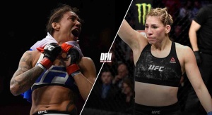 Germaine de Randamie neemt het op tegen Aldana op UFC 268