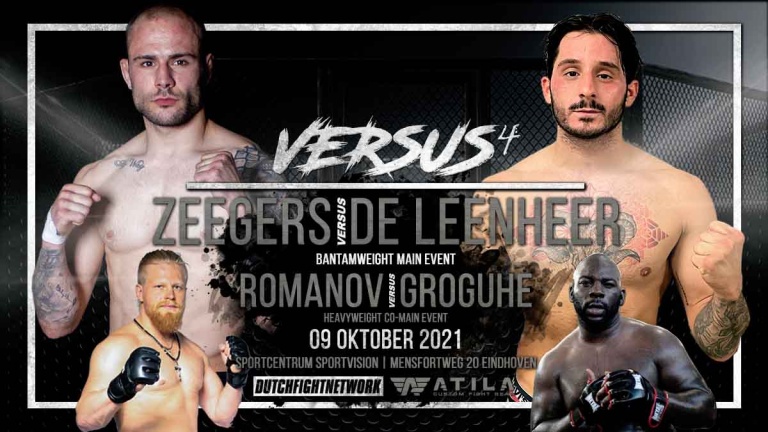 Versus MMA 4: Zeegers vs De Leenheer