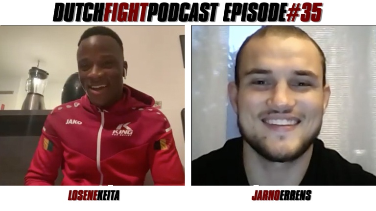 Dutch Fight Podcast #35 – Losene Keita & Jarno Errens