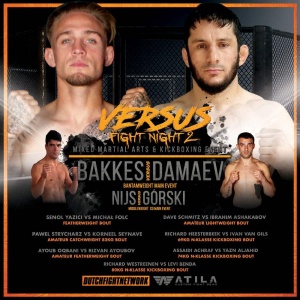 Versus Fight Night 2 Line Up