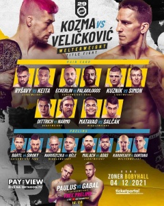 Oktagon 29 Full Fight Card