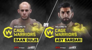 Daan Duijs & Agy Sardari getekend bij Cage Warriors