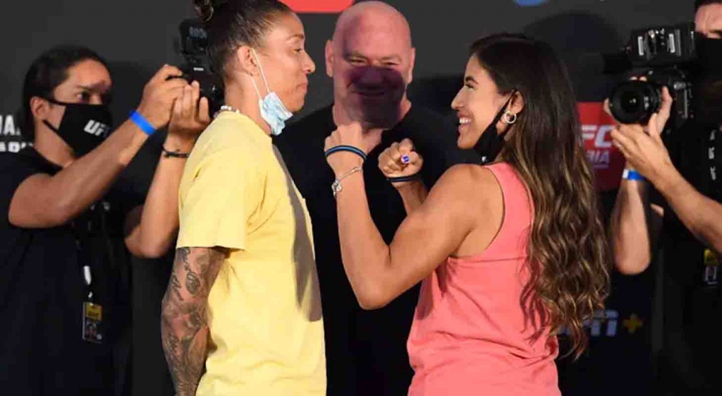 Juliana Pena wint de upset tegen Nunez en oogt rematch tegen Germaine de Randamie