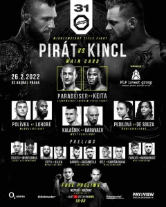 Oktagon 31 Fight Card