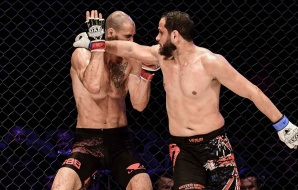 Yousri Belgaroui verliest zijn eerste MMA partij bij UAE Warriors 25