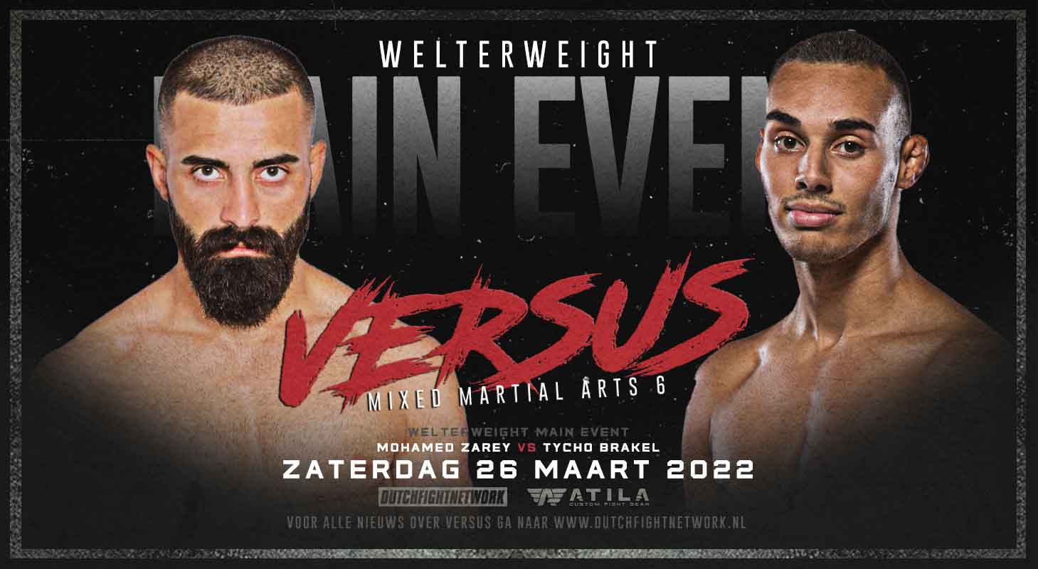 Versus MMA 6 - Mohamed Zarey vs Tycho Brakel Poster
