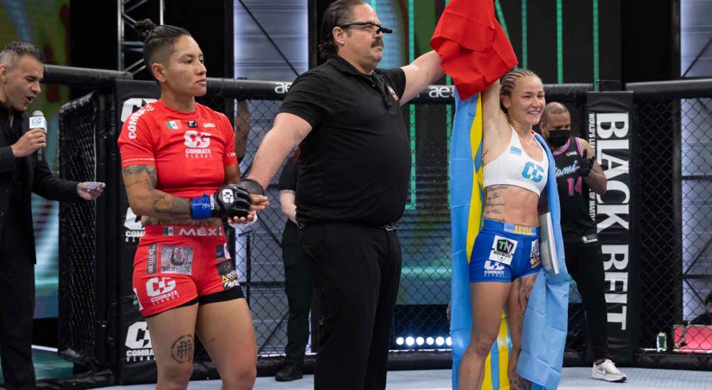 Naomi Tataroglu wint via TKO bij Combate Global